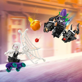 Spider-Manovo z&aacute;vodn&iacute; auto a Venom Zelen&yacute; goblin