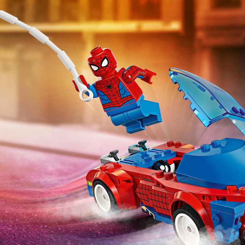Spider-Manovo z&aacute;vodn&iacute; auto a Venom Zelen&yacute; goblin