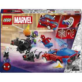 Spider-Manovo z&aacute;vodn&iacute; auto a Venom Zelen&yacute; goblin