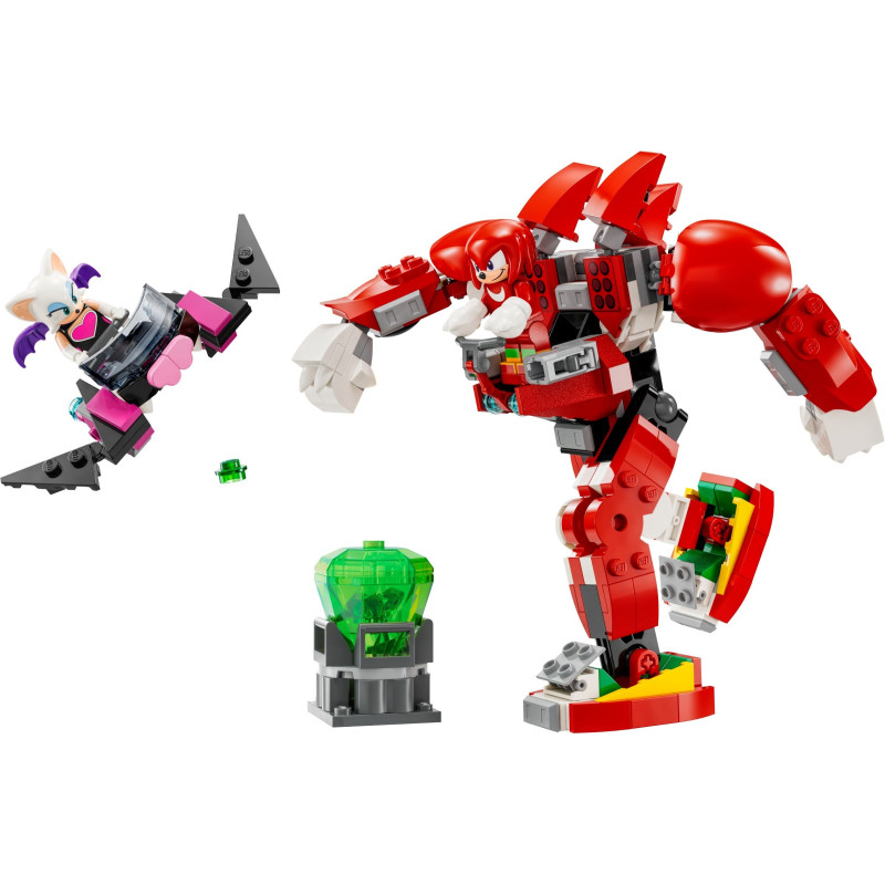 Knuckles a jeho robotick&yacute; str&aacute;žce