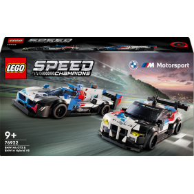 Závodní auta BMW M4 GT3 a BMW M Hybrid V8