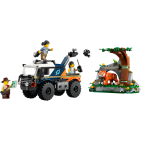 Terénní vůz na průzkum džungle