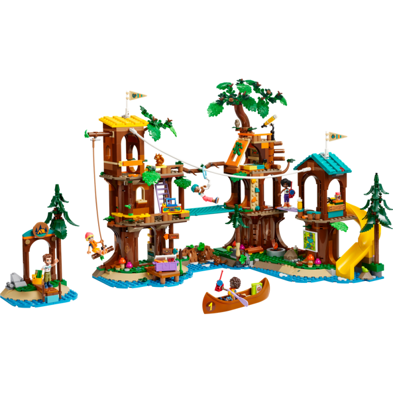 Dobrodružný tábor – dům na stromě