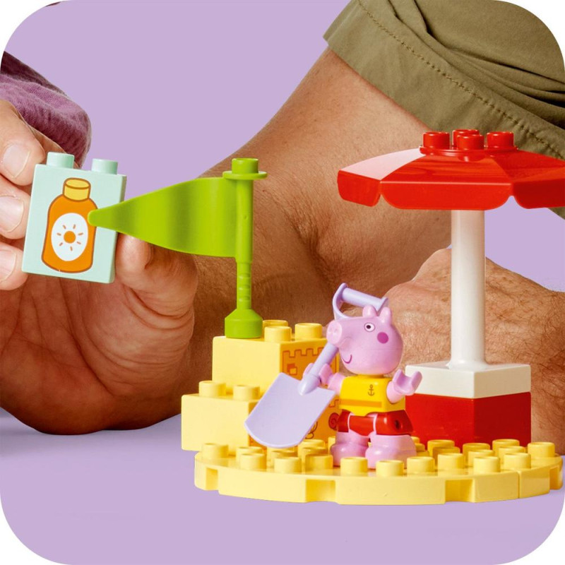 Pras&aacute;tko Peppa a v&yacute;let na loďce