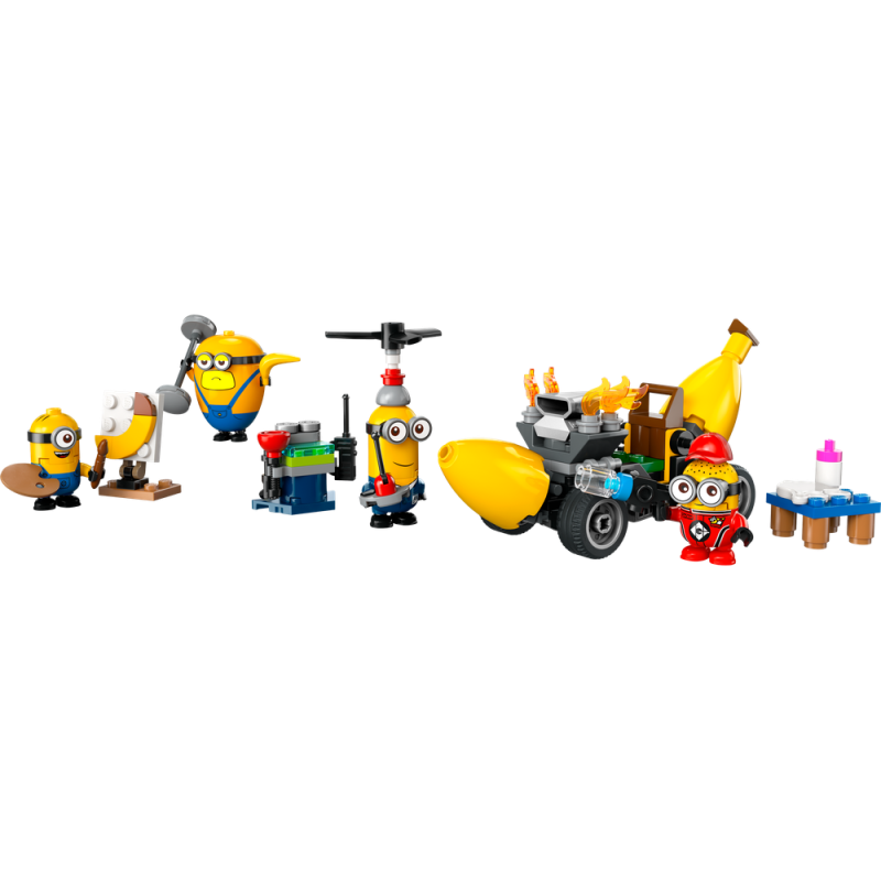 Mimoni a banánové auto