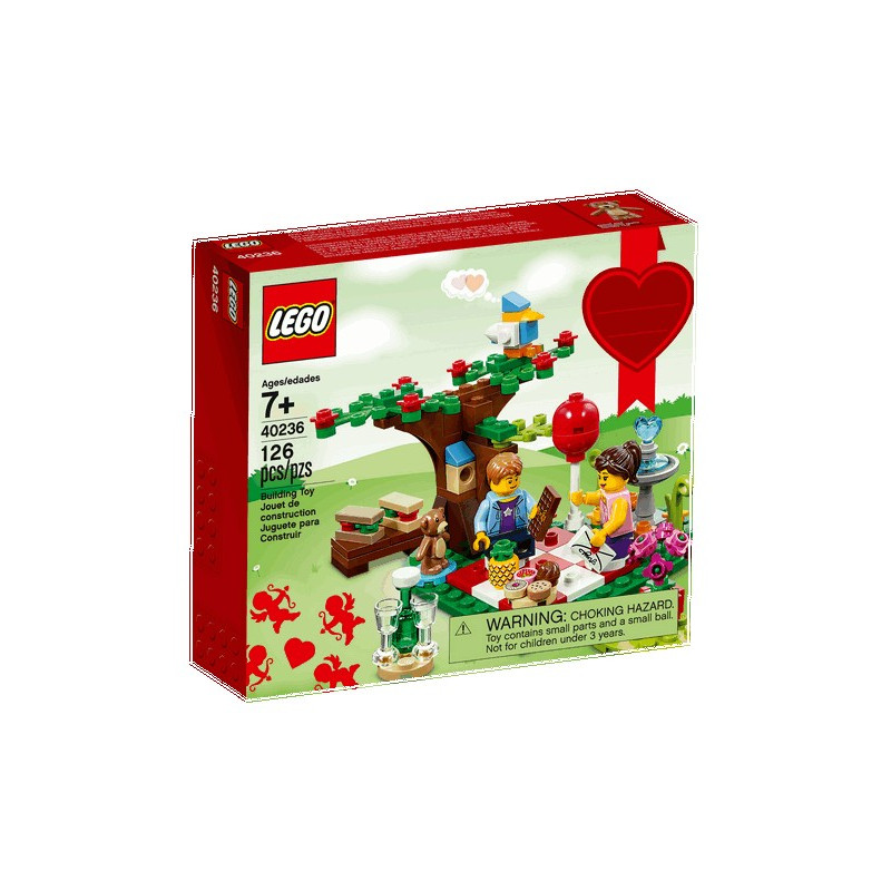 LEGO® Romantický valentýnský piknik