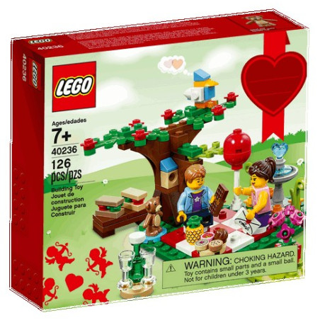LEGO® Romantický valentýnský piknik