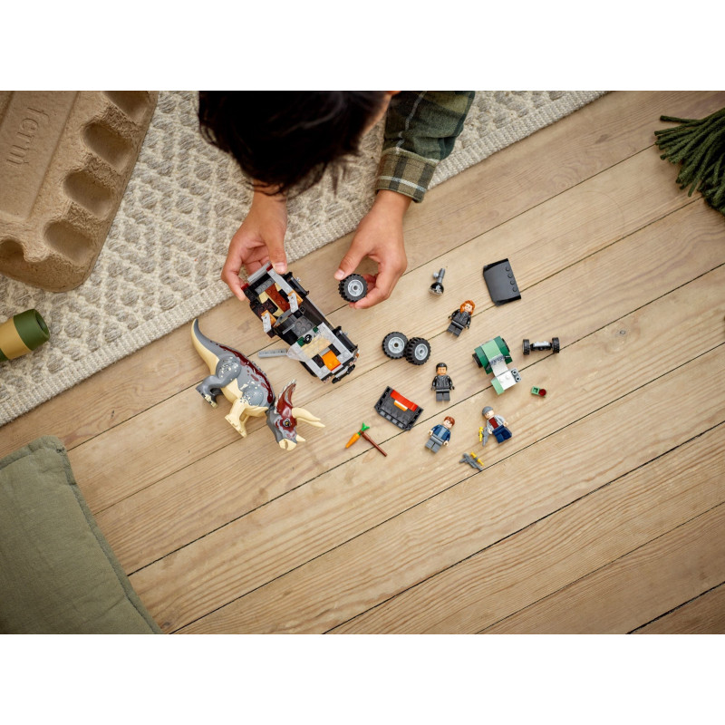 Útok triceratopse na pick-up