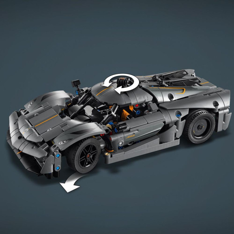 &Scaron;ed&eacute; hyperauto Koenigsegg Jesko Absolut