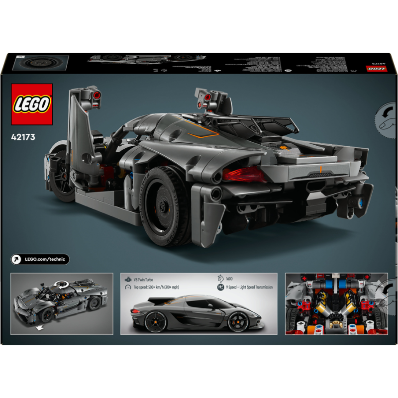 &Scaron;ed&eacute; hyperauto Koenigsegg Jesko Absolut