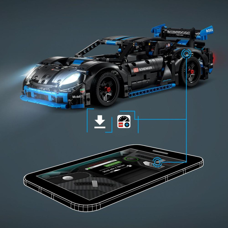 Z&aacute;vodn&iacute; auto Porsche GT4 e-Performance