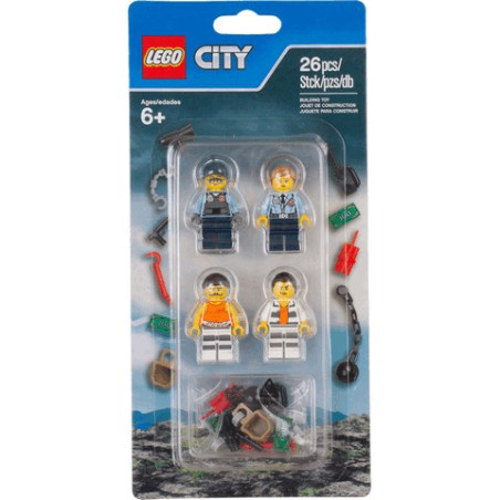 LEGO® City Sada doplňků k vězení na ostrově