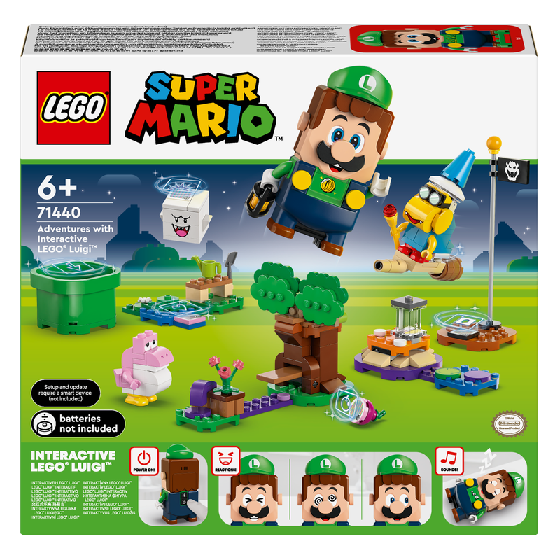 Interaktivní LEGO® Luigi™ a dobrodružství