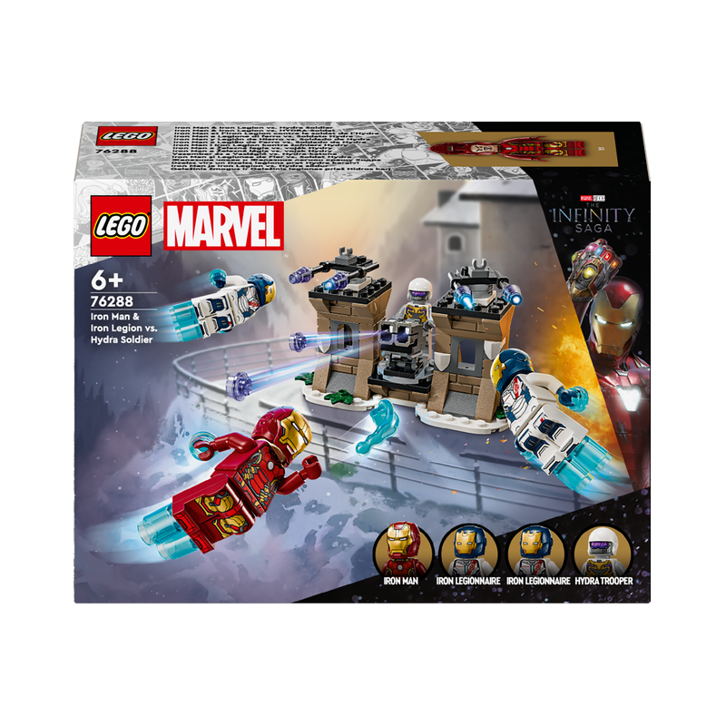 Iron Man a Železná legie vs. voják Hydry