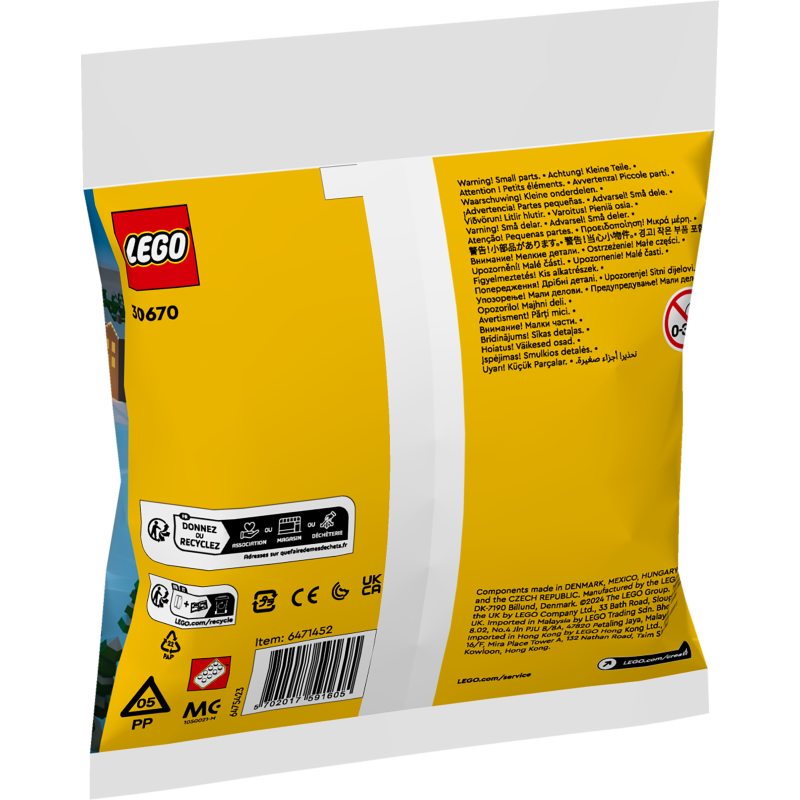 Santova jízda na saních (polybag)