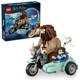 Hagrid&trade; a Harry na motorce