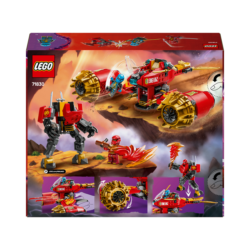 Kaiův bouřn&yacute; jezdec a robot