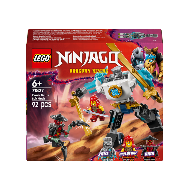 Zaneův bojový robotický oblek