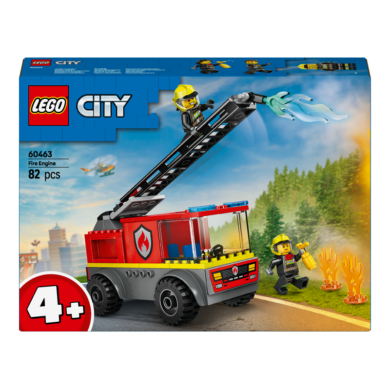 Hasičské auto s žebříkem