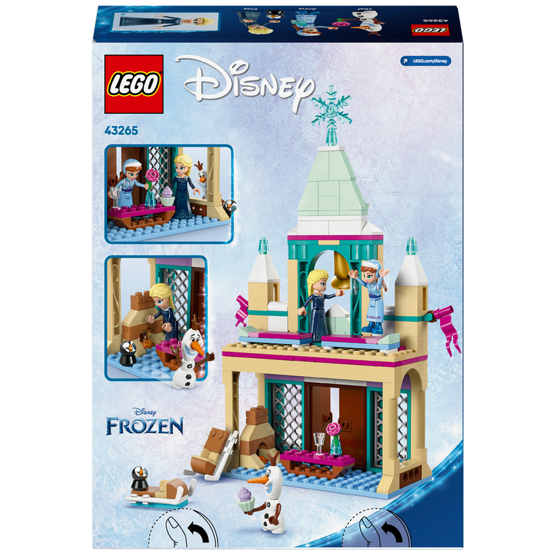 Hrad Arendelle z filmu Ledové království