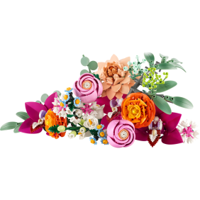 Krásná kytice růžových květin