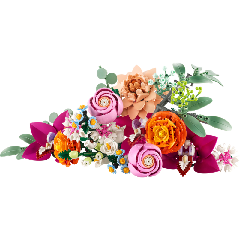 Krásná kytice růžových květin