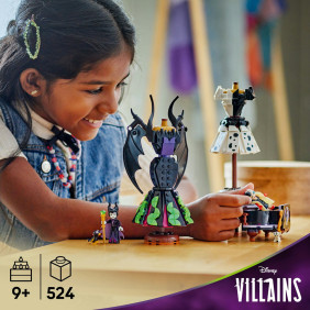 Šaty Zloby a Cruelly De Vil