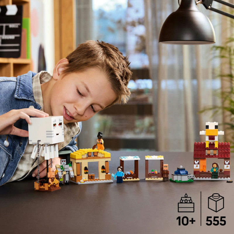 Balón v podobě ďasa a útok na vesnici