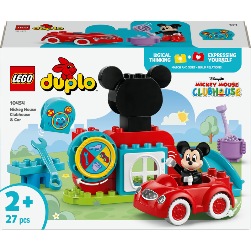 Mickeyho klub&iacute;k a auto