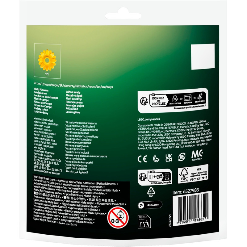 Poln&iacute; květiny (paperbag)