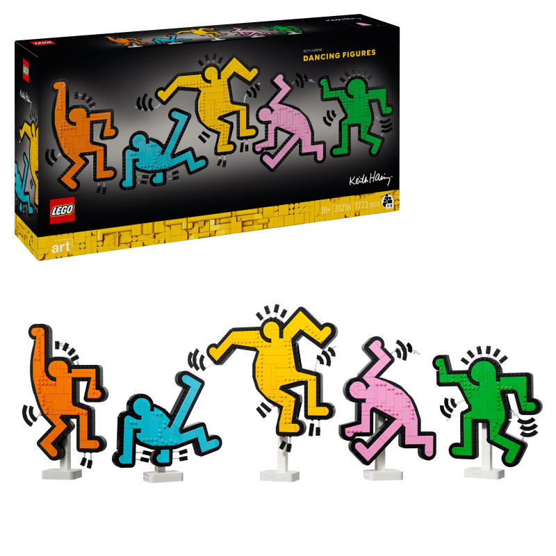 Keith Haring &ndash; Tanč&iacute;c&iacute; postavy