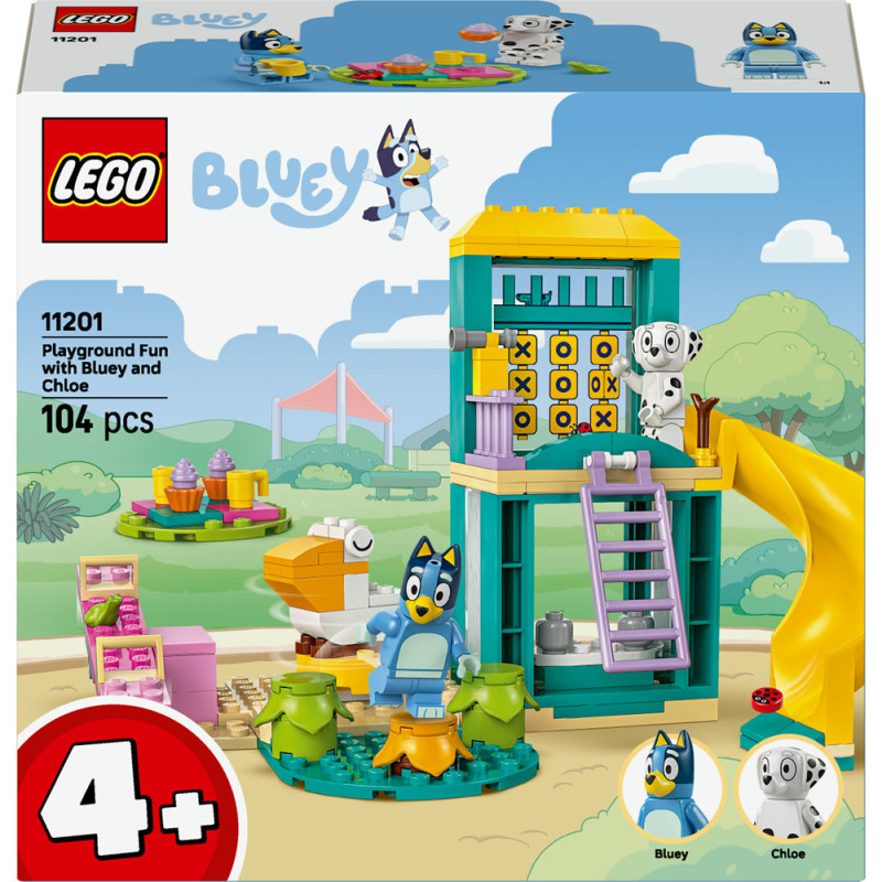 Bluey, Chloe a z&aacute;bava na hři&scaron;ti