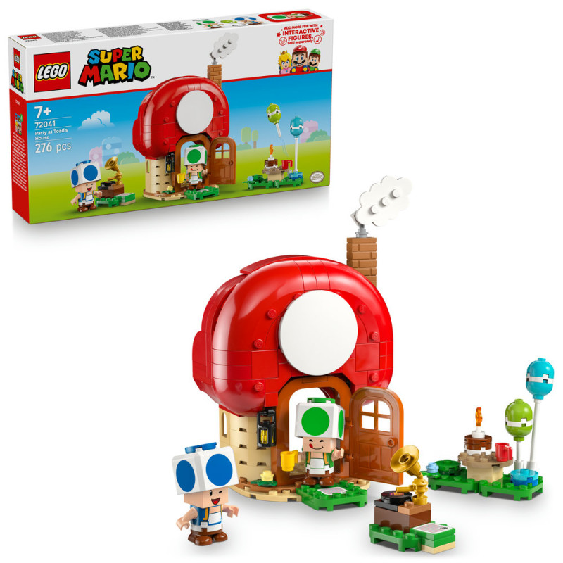 Toad a párty v jeho domku