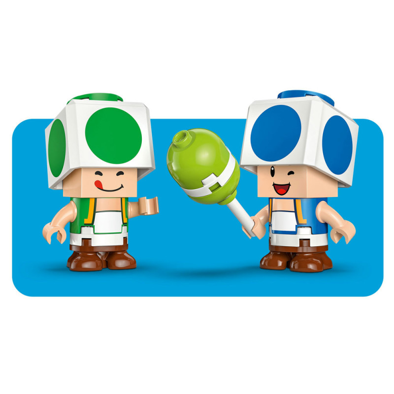 Toad a párty v jeho domku