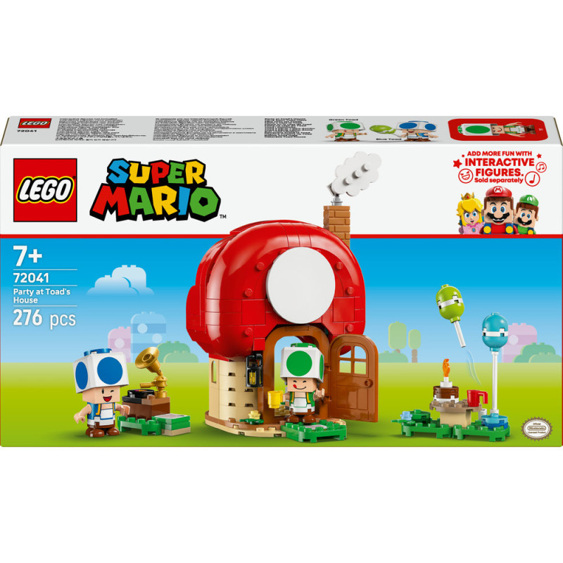 Toad a párty v jeho domku