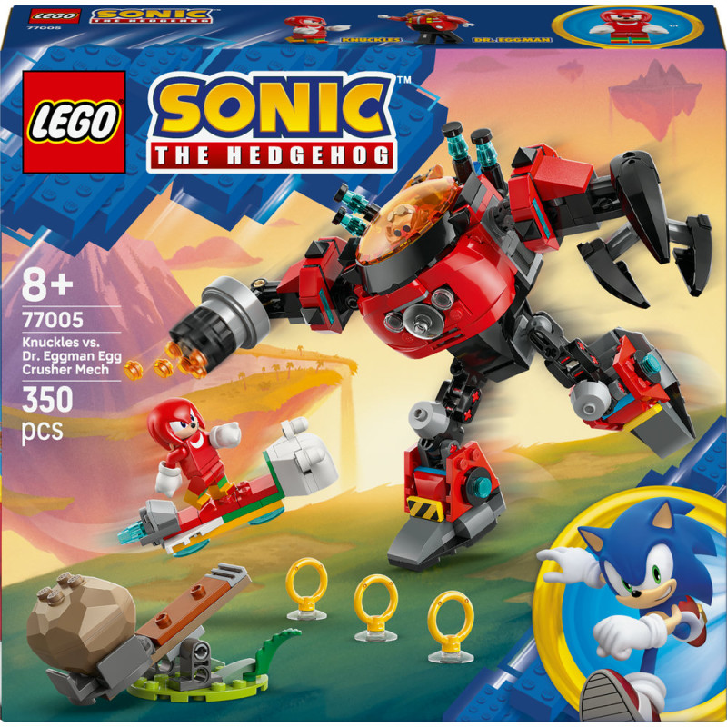 Knuckles vs. Dr. Eggman: Robotický oblek Egg Crusher