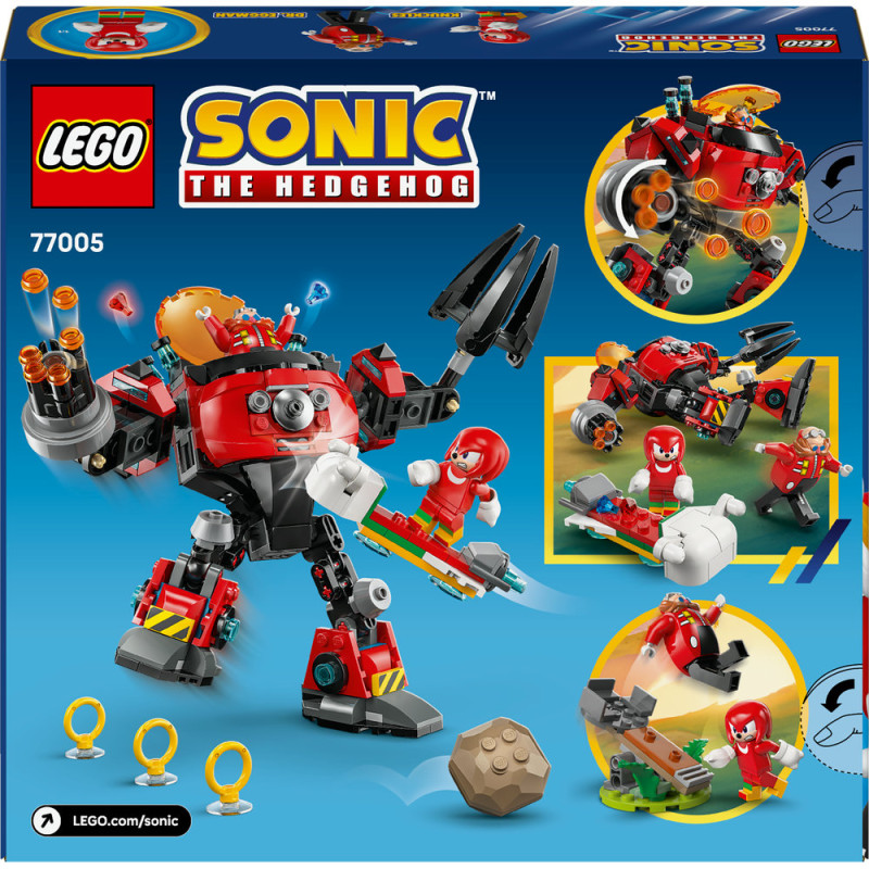 Knuckles vs. Dr. Eggman: Robotický oblek Egg Crusher