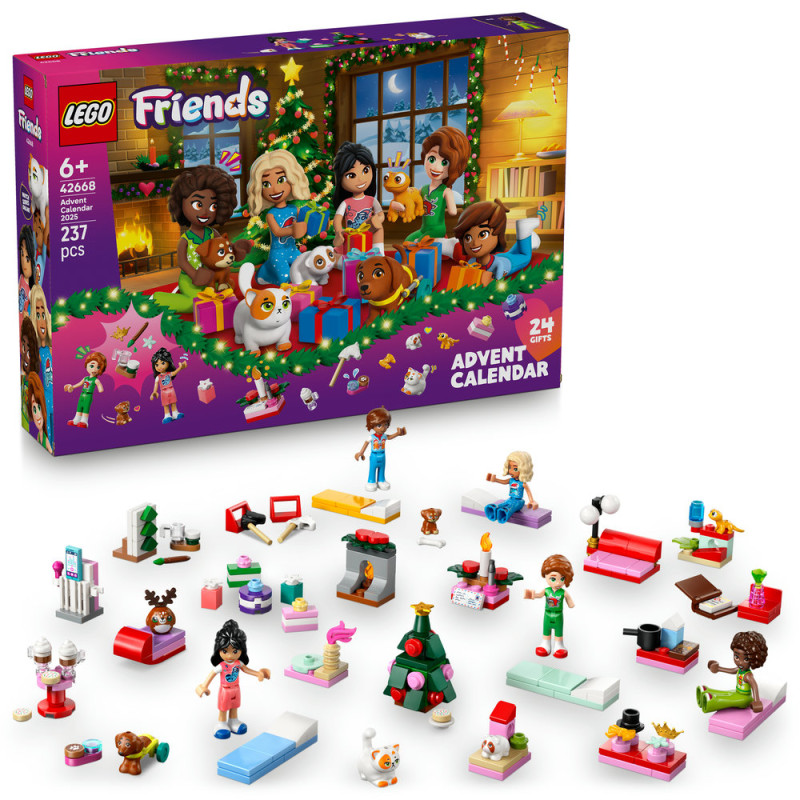 Adventn&iacute; kalend&aacute;ř LEGO&reg; Friends 2025