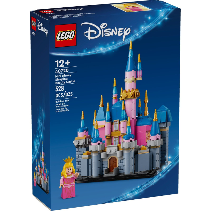 Miniaturn&iacute; z&aacute;mek Disneyho &Scaron;&iacute;pkov&eacute; Růženky