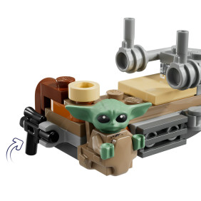 Mandalorian a Grogu a sp&iacute;drov&aacute; motorka