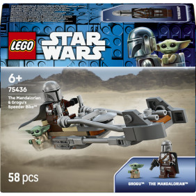 Mandalorian a Grogu a sp&iacute;drov&aacute; motorka