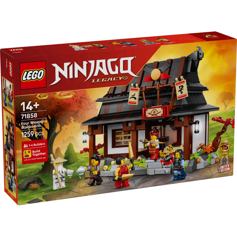 Kov&aacute;rna Čtyři zbraně: 15 let NINJAGO