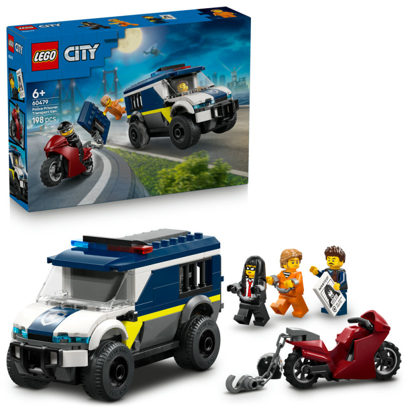 Policejní dodávka pro převoz vězňů