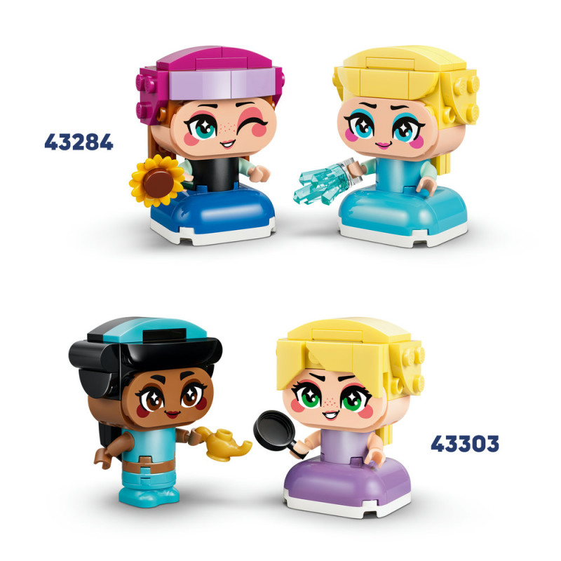 Mini Bella a Tiana s hradem