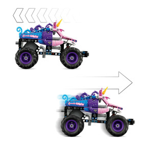 Monster Jam&trade; Sparkle Smash&trade; s natahovac&iacute;m motorem