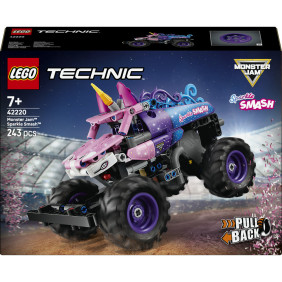 Monster Jam&trade; Sparkle Smash&trade; s natahovac&iacute;m motorem