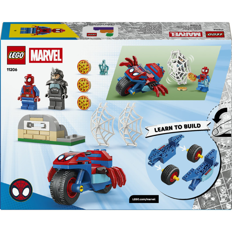Spidey na motorce vs. Rhino