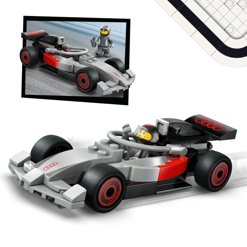 V&yacute;stavn&iacute; n&aacute;klaď&aacute;k F1&reg; se z&aacute;vodn&iacute;m autem Audi F1&reg;