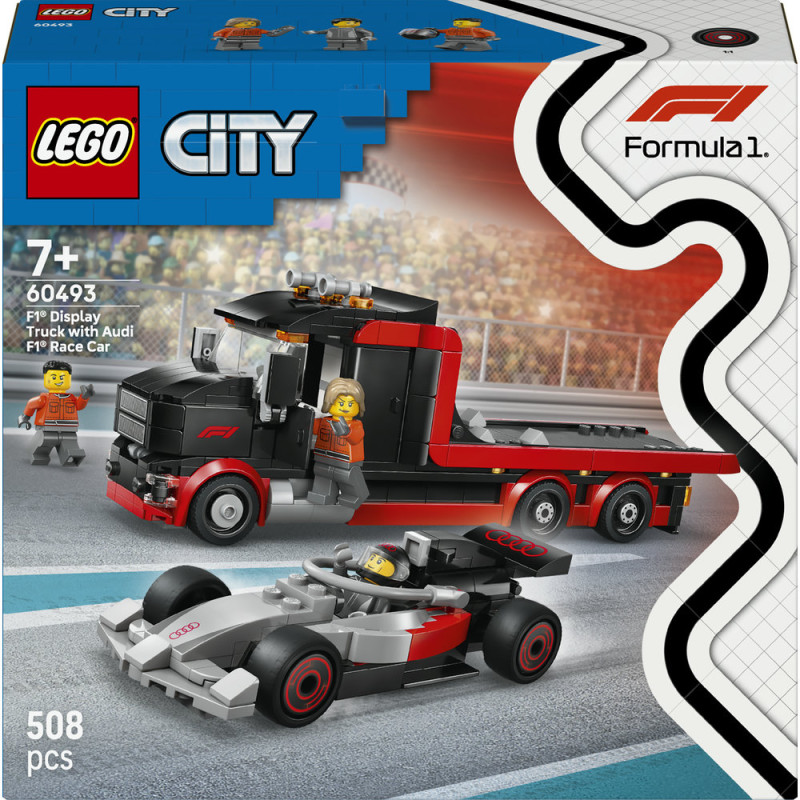 V&yacute;stavn&iacute; n&aacute;klaď&aacute;k F1&reg; se z&aacute;vodn&iacute;m autem Audi F1&reg;