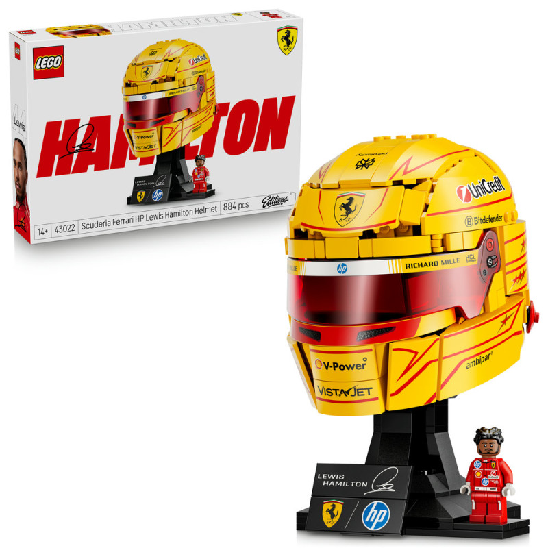 Helma Lewis Hamilton ze Scuderia Ferrari HP